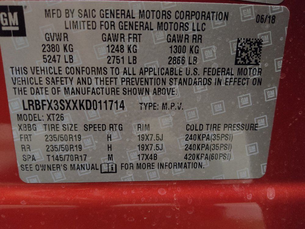 Used 2019 Buick Envision Premium w/ LPO, Active Package AWD/4WD image 33