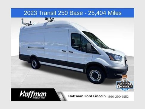 Used 2023 Ford Transit 250 148 High Roof Extended w/ Load Area Protection Package RWD image 1