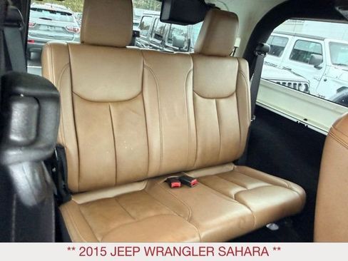 Used 2015 Jeep Wrangler Sahara w/ Dual Top Group image 12