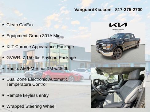 Used 2023 Ford F150 XLT w/ Equipment Group 301A Mid AWD/4WD image 6