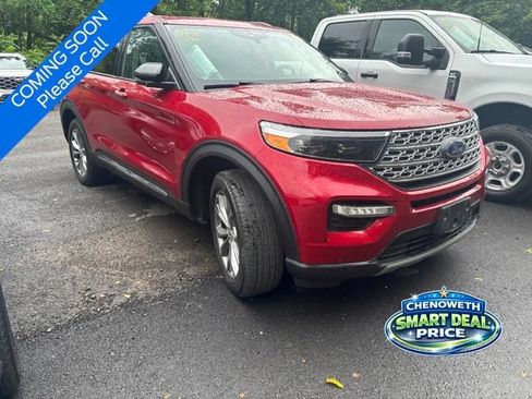 Used 2023 Ford Explorer Limited w/ Limited Technology Package AWD/4WD image 4