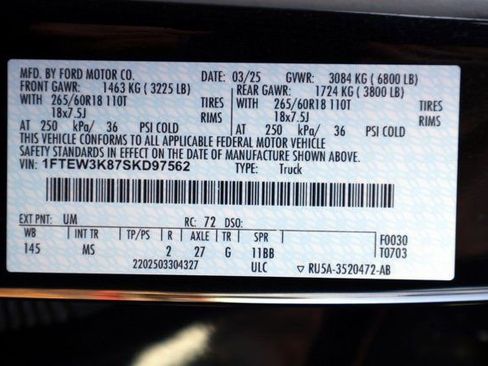 Certified 2025 Ford F150 XLT w/ Equipment Group 301A Standard image 35