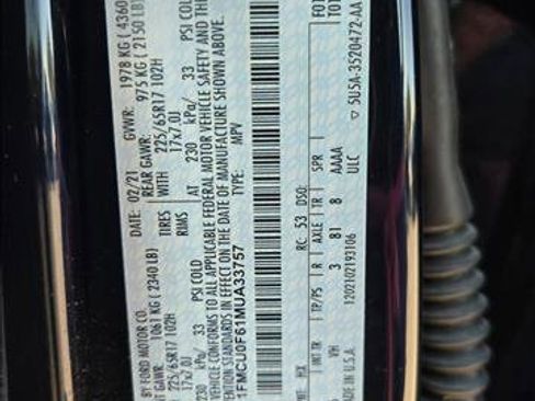 Certified 2021 Ford Escape S image 23