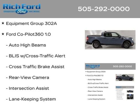 Used 2025 Ford Maverick XLT w/ Equipment Group 302A AWD/4WD image 55