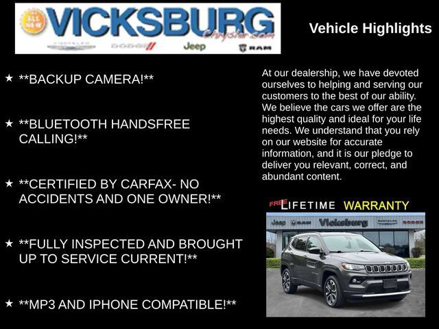 Used 2023 Jeep Compass Limited AWD/4WD image 7
