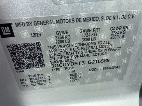Used 2020 Chevrolet Silverado 1500 LT w/ All-Star Edition AWD/4WD image 16