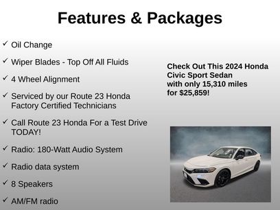 Used 2024 Honda Civic Sport