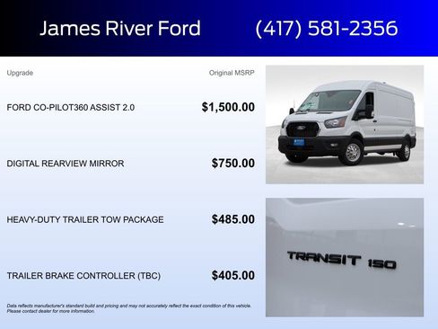New 2026 Ford Transit 150 148 Medium Roof AWD image 5
