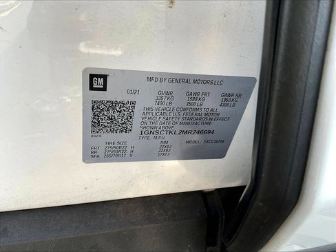 Used 2021 Chevrolet Tahoe High Country RWD image 13