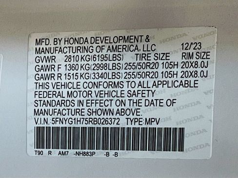 Used 2024 Honda Pilot Touring image 35