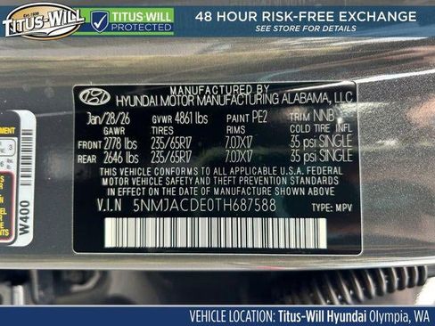 New 2026 Hyundai Tucson SE AWD/4WD image 70
