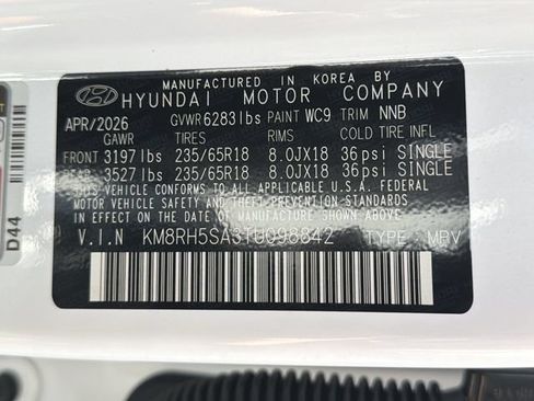 New 2026 Hyundai Palisade SEL Premium FWD image 35