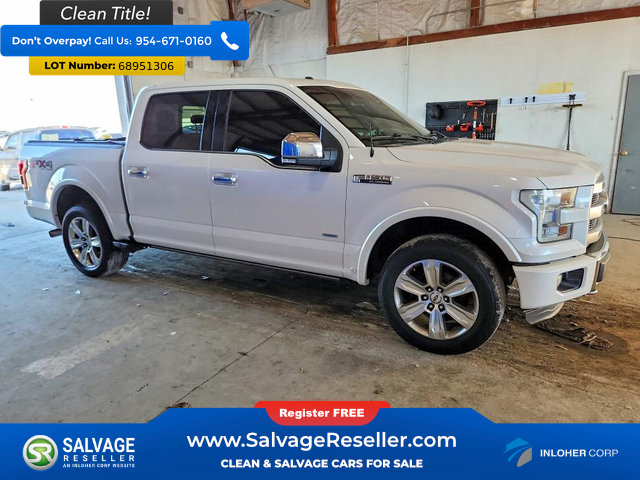 Used 2015 Ford F150 Platinum w/ Equipment Group 701A Luxury AWD/4WD image 5