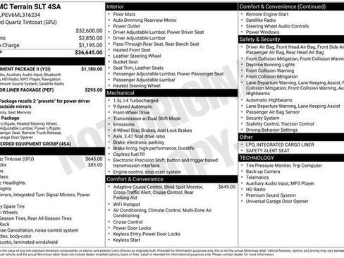 Certified 2021 GMC Terrain SLT w/ Infotainment Package II image 7