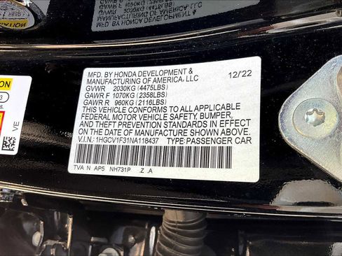 Used 2022 Honda Accord Sport image 33
