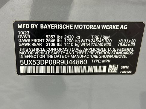 Certified 2024 BMW X3 xDrive30i w/ M Sport Package image 19