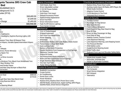 Used 2024 Toyota Tacoma SR5 image 15