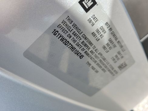 Used 2017 Chevrolet Corvette Grand Sport w/ Battery Protection Package image 30