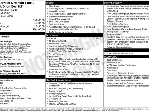 Used 2025 Chevrolet Silverado 1500 LT RWD image 34