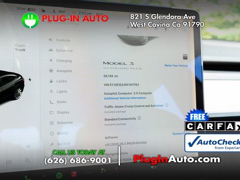 Used 2019 Tesla Model 3 Standard Range Plus RWD image 28
