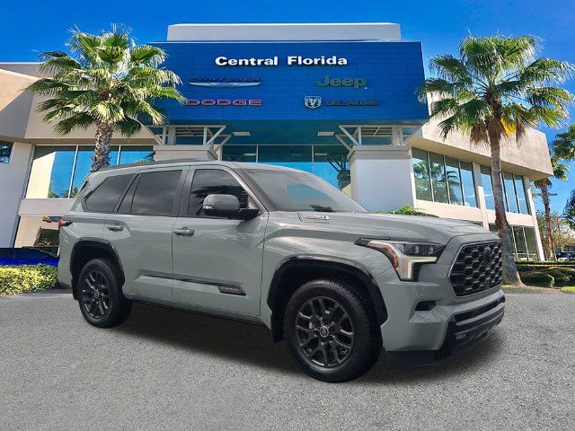 Used 2024 Toyota Sequoia Platinum AWD/4WD image 2