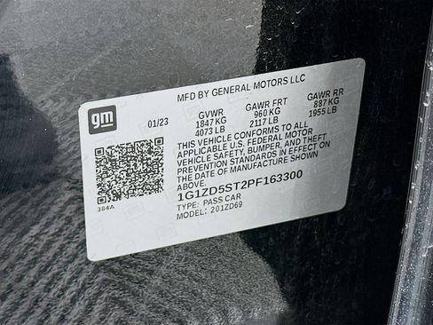 Used 2023 Chevrolet Malibu LT w/ Driver Confidence Package image 12