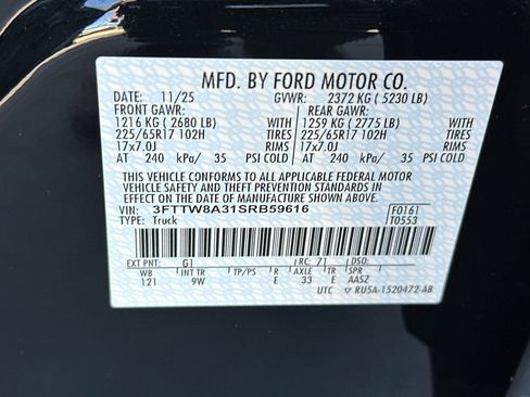 New 2025 Ford Maverick XL image 26