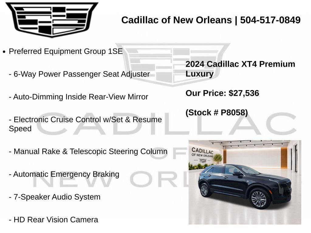 Used 2024 Cadillac XT4 Premium Luxury AWD/4WD image 7