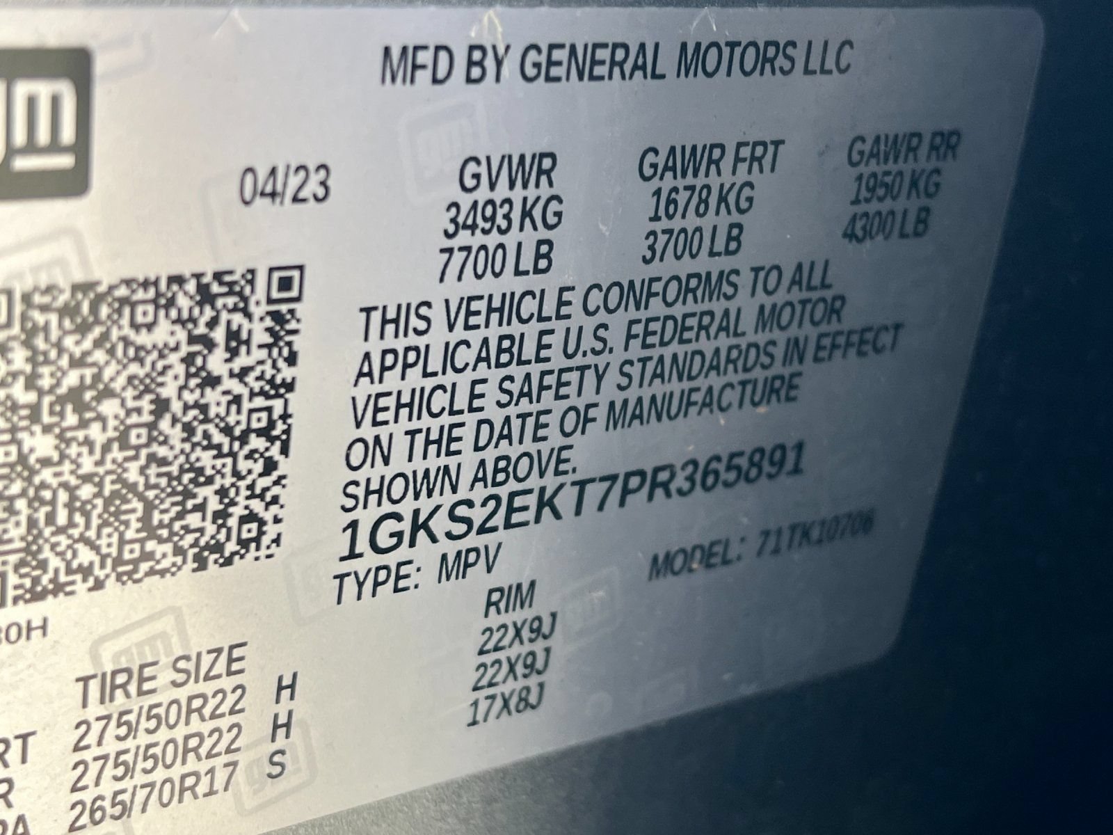 Used 2023 GMC Yukon Denali Ultimate w/ LPO, Floor Liner Package AWD/4WD image 43