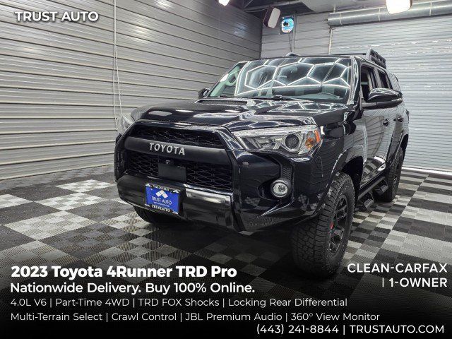 Used 2023 Toyota 4Runner TRD Pro AWD/4WD image 1