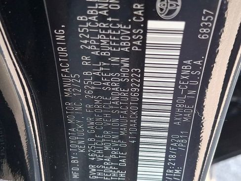 Used 2026 Toyota Camry LE image 29