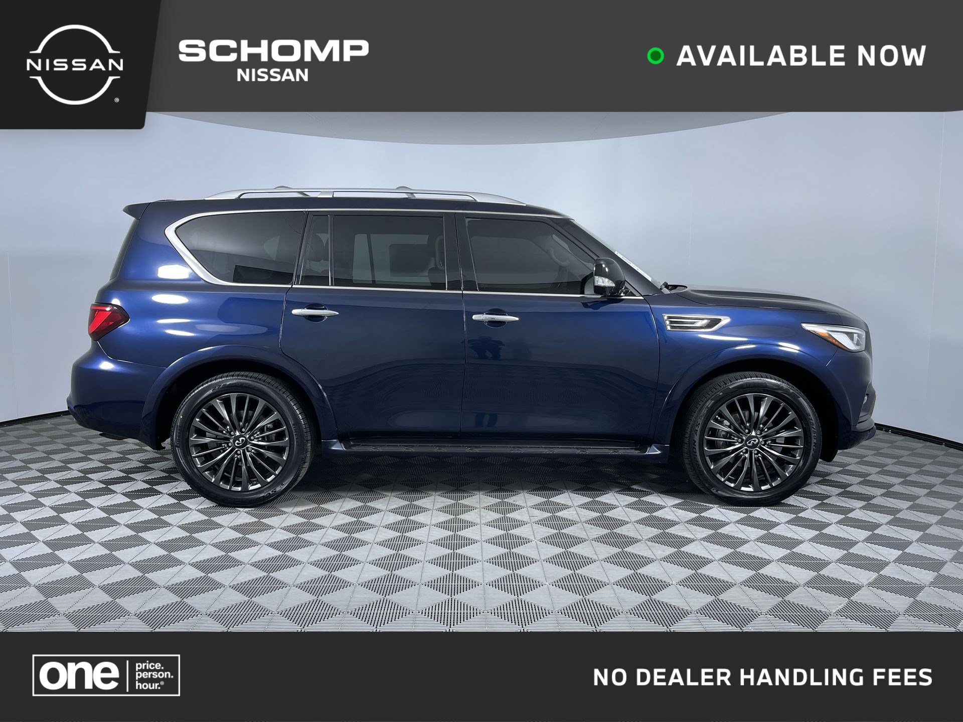 Used 2022 INFINITI QX80 Premium Select w/ Cargo Package AWD/4WD image 1