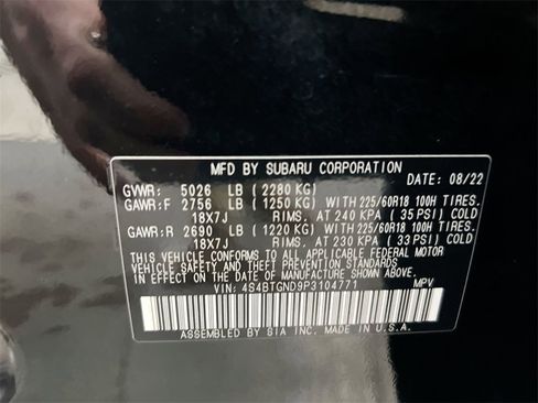 Used 2023 Subaru Outback Limited XT w/ Popular Package #2 image 28