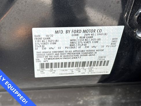 Certified 2022 Ford Explorer ST-Line w/ Class IV Trailer Tow Package image 31