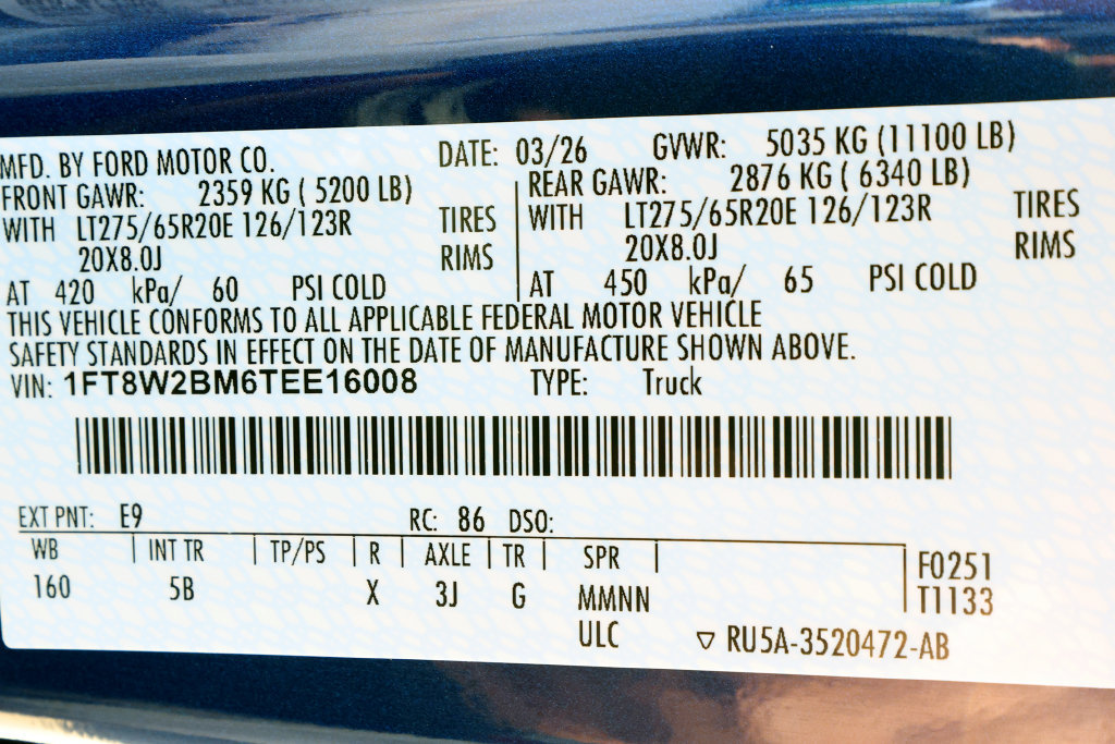 Used 2026 Ford F250 Lariat w/ Black Appearance Package AWD/4WD image 12