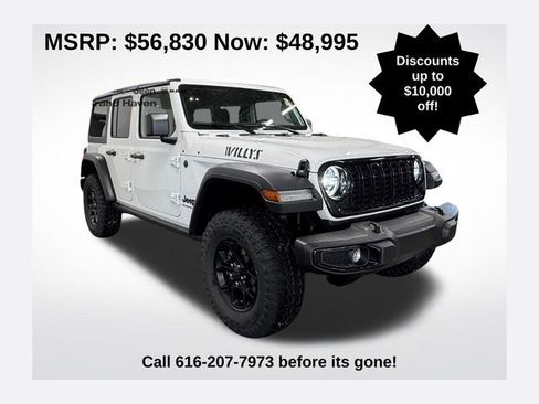 New 2026 Jeep Wrangler Willys image 1