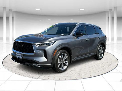 Used 2022 INFINITI QX60 Luxe w/ Cargo Package FWD image 1