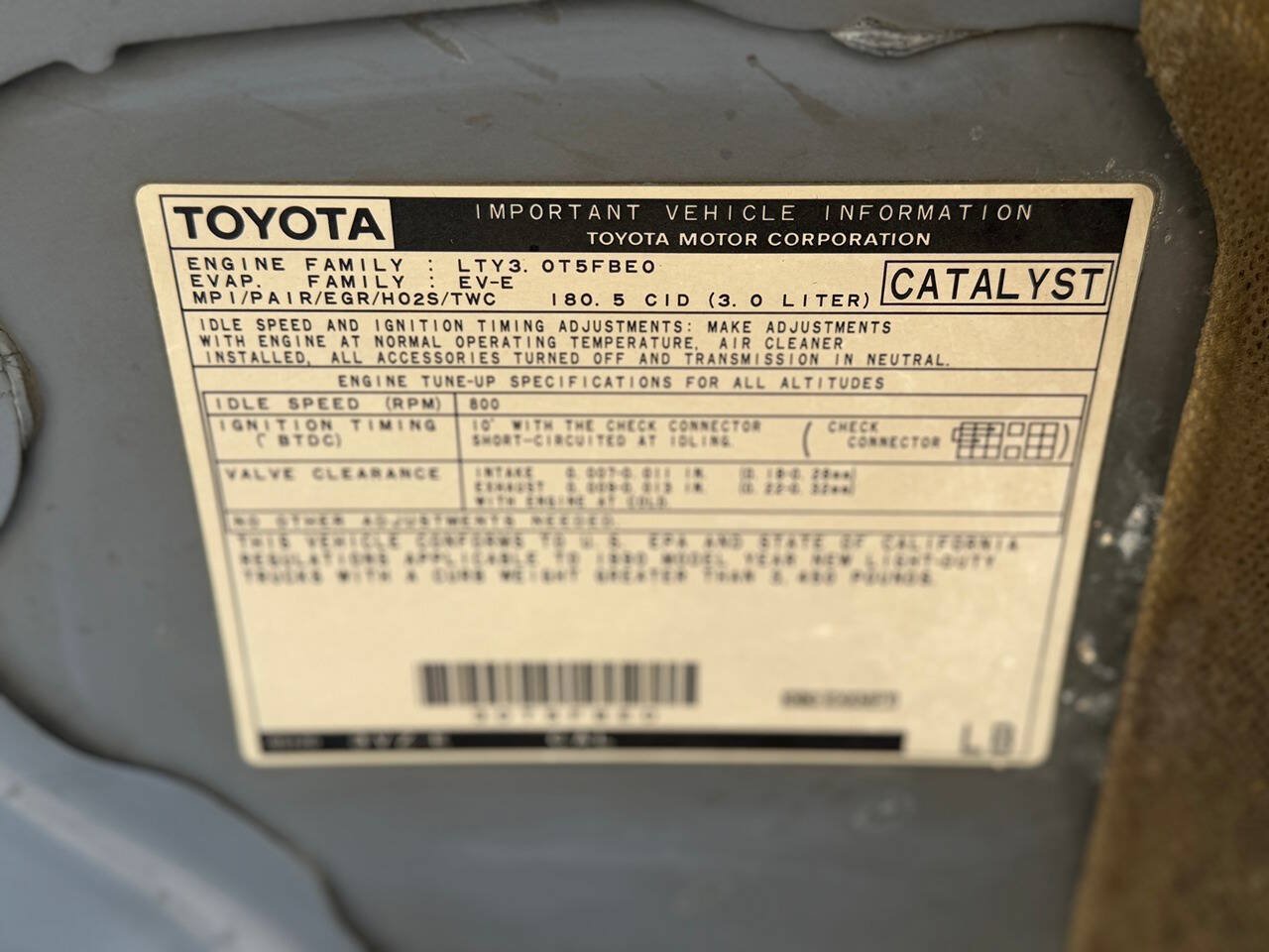 Used 1990 Toyota 4Runner SR5 AWD/4WD image 16