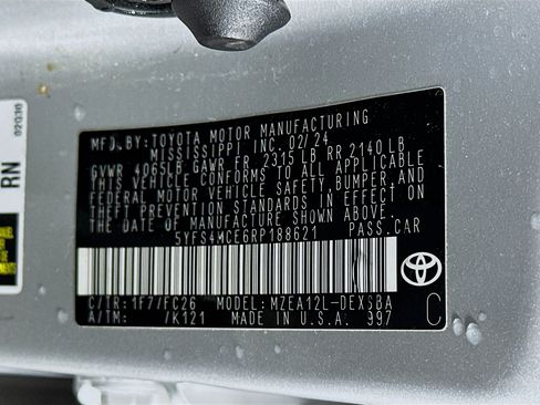 Used 2024 Toyota Corolla SE FWD image 12