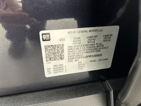 Certified 2023 GMC Yukon XL SLE RWD image 34