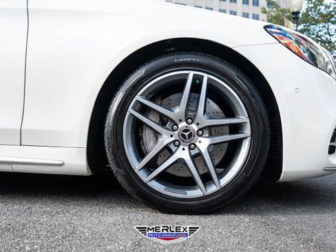 Used 2018 Mercedes-Benz S 560 4MATIC Sedan w/ AMG Line Exterior image 10