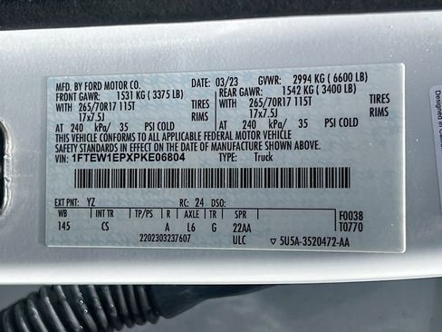 Used 2023 Ford F150 XL w/ Trailer Tow Package AWD/4WD image 30