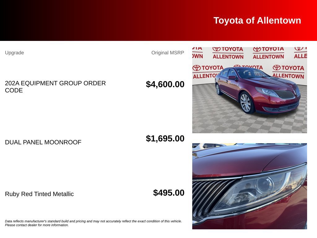 Used 2013 Lincoln MKS AWD image 5