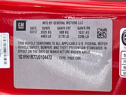 Used 2018 Chevrolet Camaro SS image 31