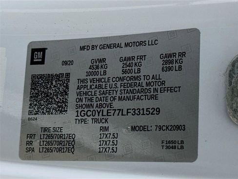 Used 2020 Chevrolet Silverado 2500 W/T w/ WT Convenience Package image 27