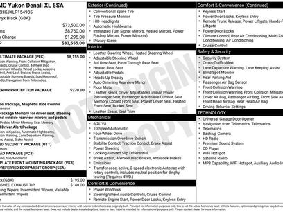 Used 2020 GMC Yukon XL Denali w/ Denali Ultimate Package