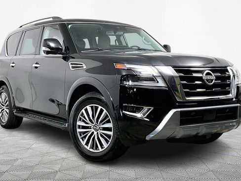 Used 2023 Nissan Armada SL w/ Captain's Chairs Package image 1