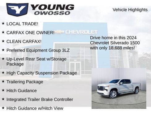 Used 2024 Chevrolet Silverado 1500 High Country image 8