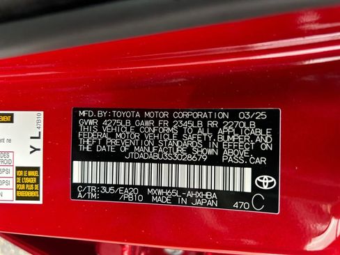 Used 2025 Toyota Prius Limited w/ Limited Premium Package image 34