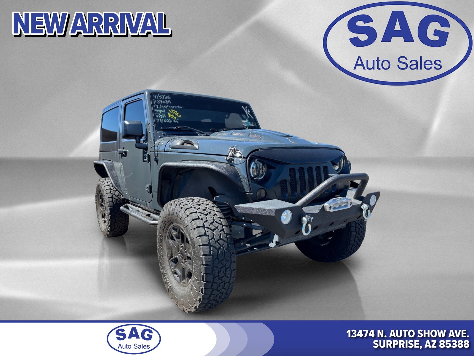 Used 2017 Jeep Wrangler Sport AWD/4WD image 1